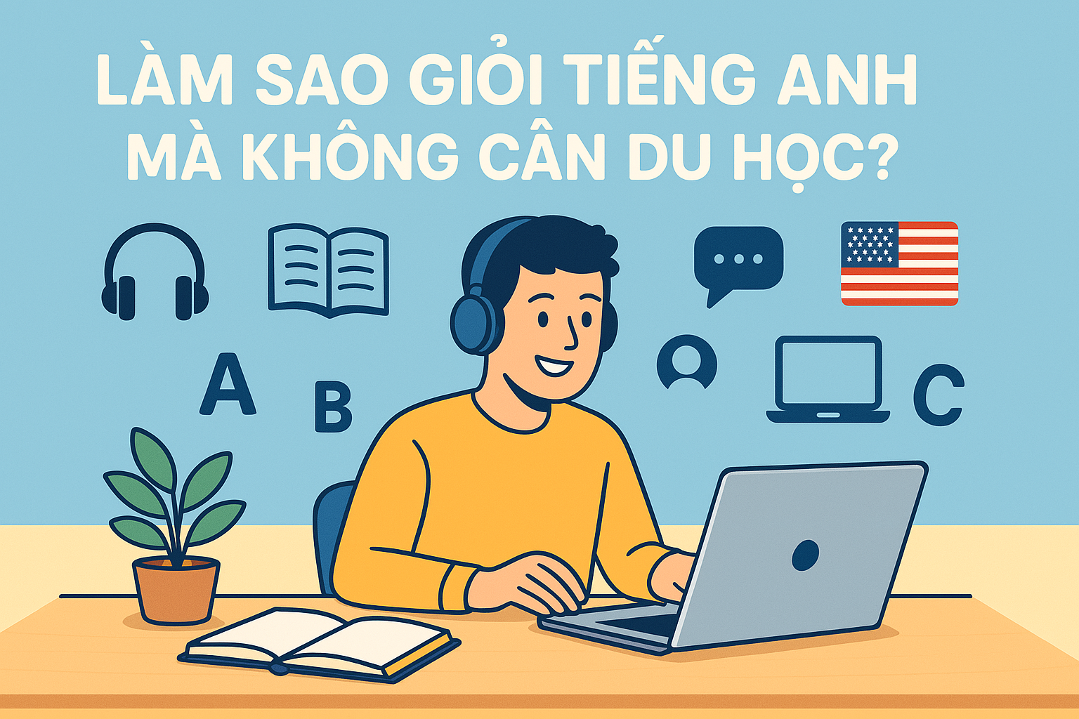 Làm Sao Giỏi Tiếng Anh Mà Không Cần Du Học?